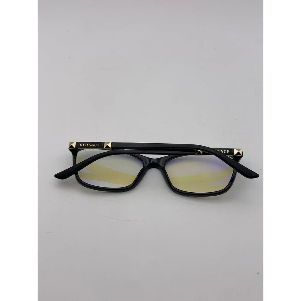 Versace Eyeglasses MOD. 3186 GB1 52-16-140 Black Cat Eye Full Rim Frame Womens